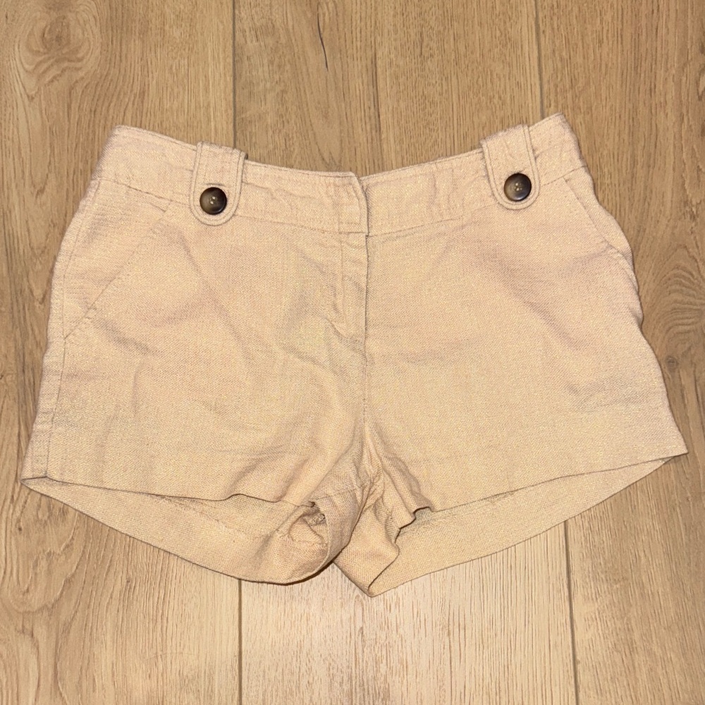 Forever 21 Tan High Waist Shorts
